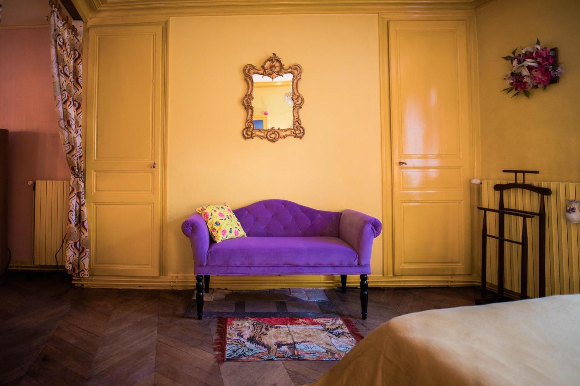 The Vintage Bed And Broc' Apartment Saint-Calais Bilik gambar